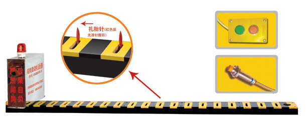 休宁县V3嵌入式闯岗自动扎胎器/阻车器